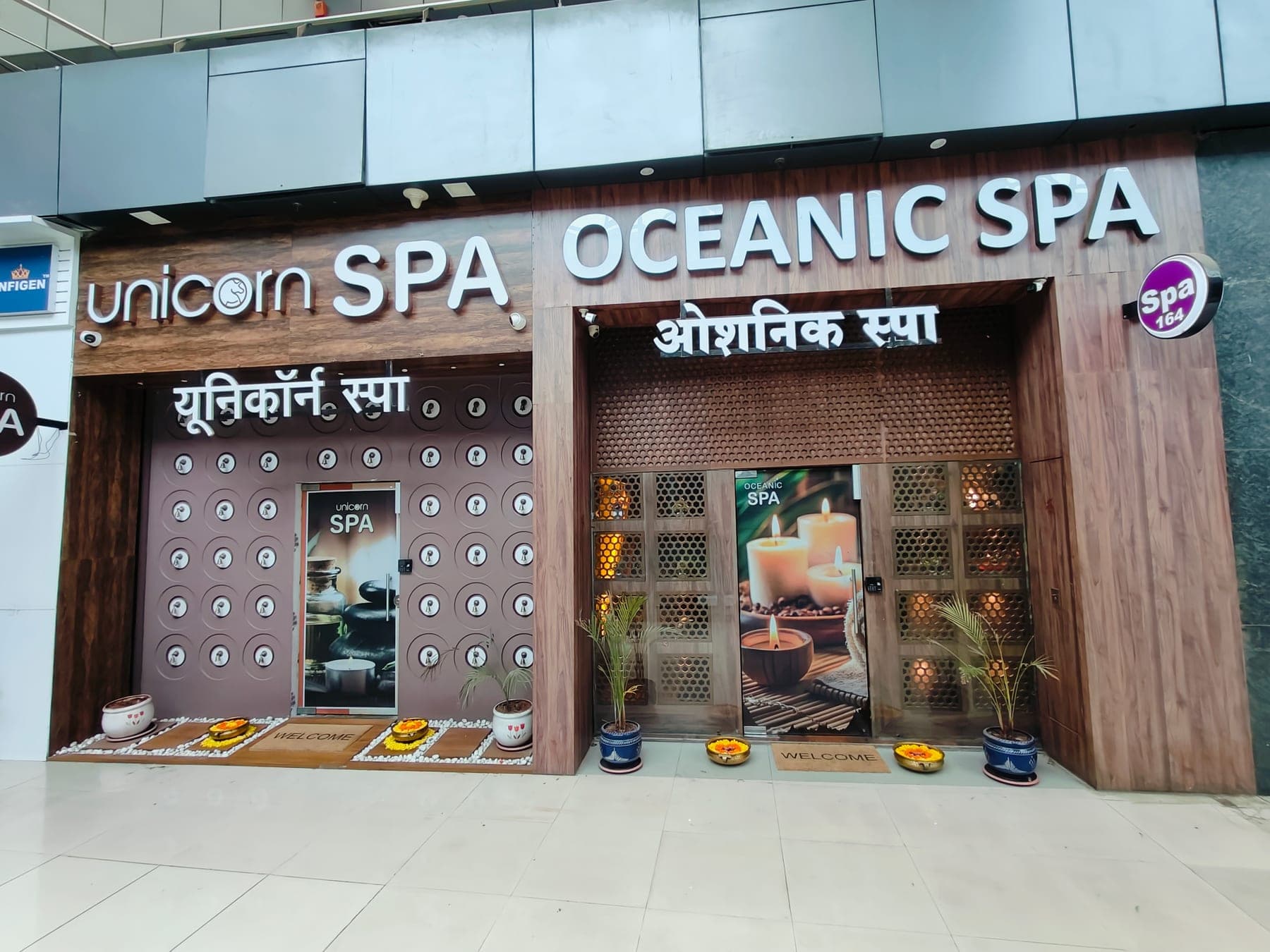 Calm wellness environment at Oceanic Spa Vashi